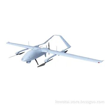 Max 600km 12h Endurance 50kg Task Payload Hybrid Vtol Fixed Wing Drone